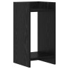 Support de Plante Chêne Noir 30 x 30 x 60 cm Bois d’ingénierie 647503647503