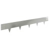 Bordure de Pelouse 30 pcs 100 x 15 cm Acier Argenté 647539647539