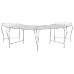 Banc d'Arbre 4-Nombre de places 160 x 80 x 44 cm Acier 647546647546