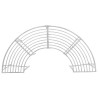 Banc d'Arbre 4-Nombre de places 160 x 80 x 44 cm Acier 647546647546
