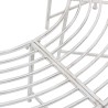 Banc d'Arbre 4-Nombre de places 160 x 80 x 44 cm Acier 647546647546
