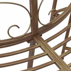 Banc d'Arbre 4-Nombre de places 160 x 80 x 89 cm Acier 647547647547