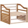 Accoudoirs 2 pcs Marron 79 x 4 x 73 cm Bois d'ingénierie 647550647550
