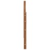 Accoudoirs 2 pcs Marron 79 x 4 x 73 cm Bois d'ingénierie 647550647550