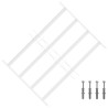 Grille de sécurité pour fenêtres avec 4 barres croisées 3 pcs 647563647563