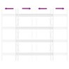 Grille de sécurité pour fenêtres avec 4 barres croisées 3 pcs 647563647563