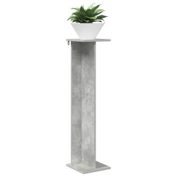 Support de Plante Gris Béton 25 x 25,5 x 100,5 cm 647565647565