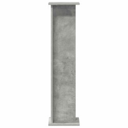 Support de Plante Gris Béton 25 x 25,5 x 100,5 cm 647565647565