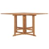 Table à dîner de jardin pliable 110x110x75 cm Teck massif 647567647567