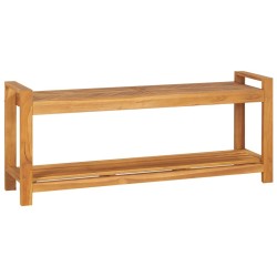 Banc 120 cm Bois de teck solide 647585647585