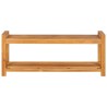 Banc 120 cm Bois de teck solide 647585647585