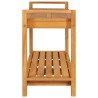 Banc 120 cm Bois de teck solide 647585647585