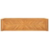 Banc 120 cm Bois de teck solide 647585647585