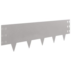 Bordure de Pelouse 10 pcs 100 x 30 cm Acier Rouillé 647590647590