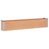 Jardinière surélevée Marron 200 x 30 x 36 cm 647600647600