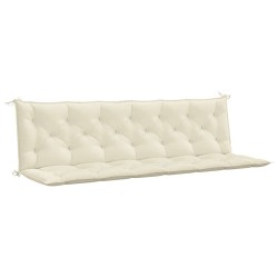 Coussin de banc de jardin blanc crème tissu oxford 647601647601
