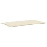 Coussin de banc de jardin blanc crème tissu oxford 647601647601