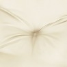 Coussin de banc de jardin blanc crème tissu oxford 647601647601