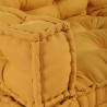 Coussin de canapé sur palette 3 pcs Jaune 120 x 80 x 38 cm 647604647604