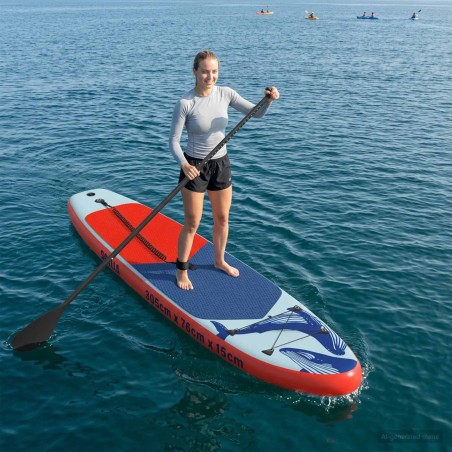Planche de paddle gonflable SCYLLA 305 x 76 x 15 cm Bleu pour 647605647605