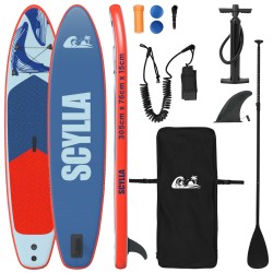 Planche de paddle gonflable SCYLLA 305 x 76 x 15 cm Bleu pour 647605647605