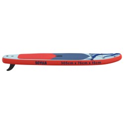 Planche de paddle gonflable SCYLLA 305 x 76 x 15 cm Bleu pour 647605647605