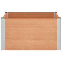 Jardinière surélevée Marron 100 x 100 x 54 cm 647634647634