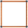Jardinière surélevée Marron 100 x 100 x 54 cm 647634647634