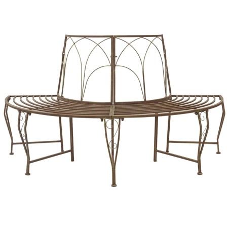 Banc d'Arbre 4-Nombre de places 160 x 80 x 89 cm Acier 647637647637