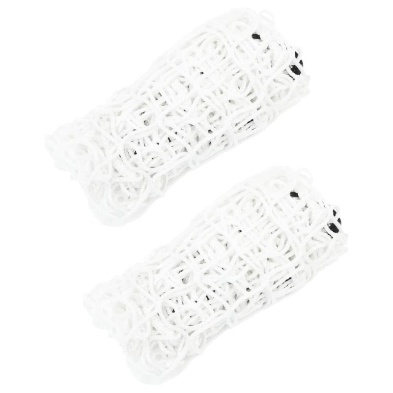Filets à foin 2 pcs rectangulaire blanc 200x120 cm PP 647639647639