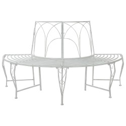 Banc d'Arbre 4-Nombre de places 160 x 80 x 89 cm Acier 647643647643