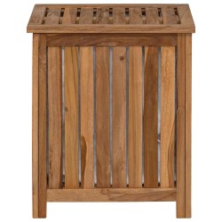 Panier à Linge Naturel 50 x 35 x 60 cm Bois de teck massif 647660647660