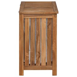 Panier à Linge Naturel 50 x 35 x 60 cm Bois de teck massif 647660647660
