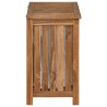 Panier à Linge Naturel 50 x 35 x 60 cm Bois de teck massif 647660647660