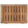 Panier à Linge Naturel 50 x 35 x 60 cm Bois de teck massif 647660647660