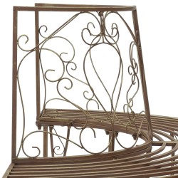 Banc d'Arbre 4-Nombre de places 160 x 80 x 89 cm Acier 647665647665