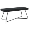 banc Uni Noir 110 x 40 x 45 cm Velours 647668647668