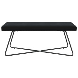 banc Uni Noir 110 x 40 x 45 cm Velours 647668647668