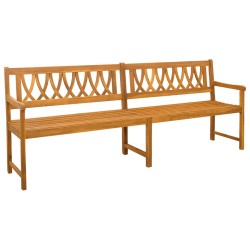 Banc extérieur Naturel 220 x 55,5 x 90 cm Bois d'Acacia Massif 647669647669