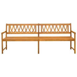 Banc extérieur Naturel 220 x 55,5 x 90 cm Bois d'Acacia Massif 647669647669