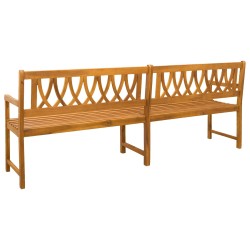 Banc extérieur Naturel 220 x 55,5 x 90 cm Bois d'Acacia Massif 647669647669