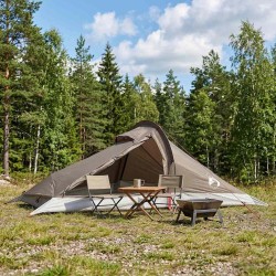 Tente de randonnée Marron et gris 2 personnes 647676647676