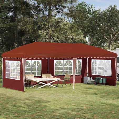 Tente de fête pop-up 575 x 289 x 245 cm Terre cuite 647678647678