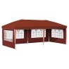 Tente de fête pop-up 575 x 289 x 245 cm Terre cuite 647678647678