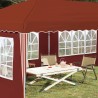 Tente de fête pop-up 575 x 289 x 245 cm Terre cuite 647678647678