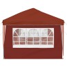 Tente de fête pop-up 575 x 289 x 245 cm Terre cuite 647678647678