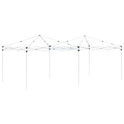 Tente de fête pop-up 575 x 288 x 245 cm Orange Tissu Oxford 647679647679