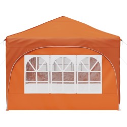 Tente de fête pop-up 575 x 288 x 245 cm Orange Tissu Oxford 647679647679