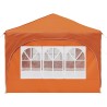 Tente de fête pop-up 575 x 288 x 245 cm Orange Tissu Oxford 647679647679