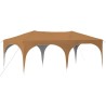 Tente de fête pop-up 575 x 288 x 245 cm Beige Tissu Oxford 647680647680